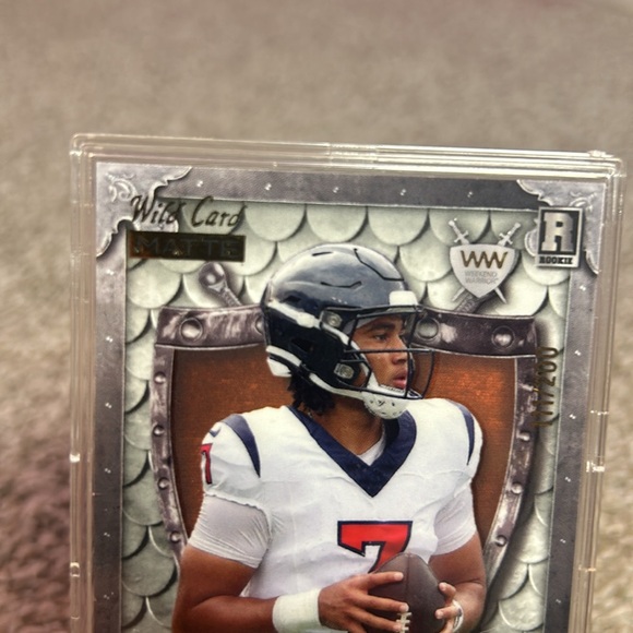 CJ Stroud Wild Card Matte # 111/200 Rookie Card Houston Card Football NFL Card - Picture 3 of 5